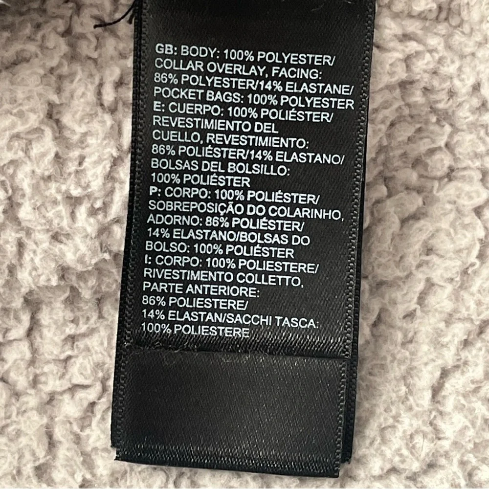 North Face Campshire Pullover Mens L Gray Sherpa Fleece Half Zip Style# NF0A33QX - Picture 7 of 8